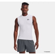 언더아머 남성 히트기어 아머 컴프레션 슬리브리스 1361522-100