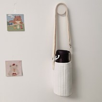 보냉 가방 보온병 보온 파우치 에코백 도시락 백 텀블러 보틀 물병, 그레이