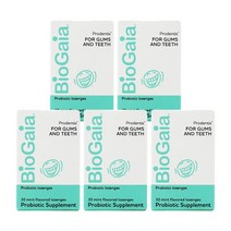 5개 프로덴티스 민트 오랄 구강 유산균 프로바이오틱 30 로젠지 BioGaia, (오플닷컴) 5개 프로덴티스 민트 오랄 구강 유산균 프