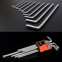 별모양 렌치 세트 별 별각 드라이버 렌찌 셋트 T 10 15 20 25 27 30 40 45 50, 1개