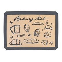 반죽기 비 스틱 마카롱 실리콘 베이킹 매트 쿠키 패드 롤링 반죽 가제 오븐 시트 Bakeware 생과자 주방 도구, 01 Grey