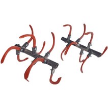 경운기 관리 날 부속 로터리 배토기 베토기 칼 장비, 일체형 칼14개