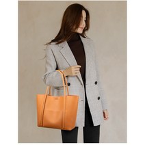여성 모던 클래식 천연소가죽 토트백 숄더백