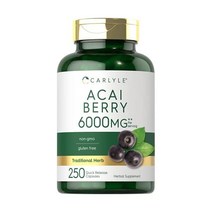 칼라일 아사이 베리 6000mg 250캡슐