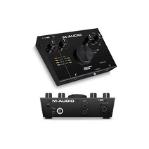 M-Audio USB-C 오디오 인터페이스 2인 2아웃 음악 제작 소프트 포함 재생 하이레조 음원 택록 저소음 DTM Mac Win AIR1924