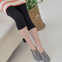 마더라이크 트로이 7부 민자레깅스 복대형