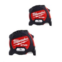 밀워키 줄자 스터드 마그네틱 컴팩트 전문가용 5m 8m 자석 양면, 스터드마그네틱 5M