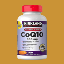 커클랜드 코큐텐 CoQ10 코엔자임큐텐 300mg 100캡슐, 300mg 100캡슐 1개