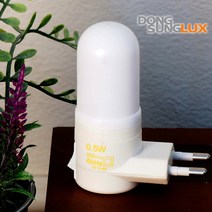 드림라이트 동성룩스 LED취침등-콘센트 취침등, 빨강