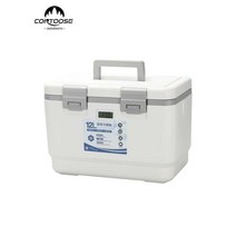 온도계 아이스박스 의료용 의약품 보냉 인슐린 백신, 보온박스 7L (어깨끈+온열가습기)