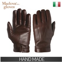 [MADOVA] 이태리 피렌체 마도바 핸드메이드 수입명품 남성가죽장갑(양가죽) BROWN [Hand Made]