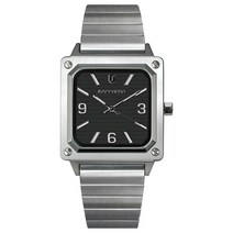 사파이로-스퀘어 남성 커플 손목 시계 패션 여성 스테인레스 스틸 일본 석영 미니멀리즘 연인