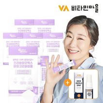 VV비타민마을 [+1그린프로폴리스 증정] 비타민마을 퍼펙트바이오틱스 2중기능성 10억보장 생유산균 프리바이오틱스 마이크로바이옴 30포 X 6박스, 기타