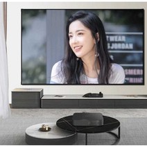 고화질 액자형 빔프로젝터 대형 스크린 100-120인치, 84인치 안티 라이트 티타늄 블랙