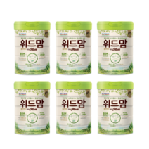 위드맘 무항생제 원유 분유 3단계, 750g, 6캔