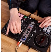 휴대용 디제잉 장비 기계 미니 DJ컨트롤러 디지털, HiKule 200MK2 + 스피커