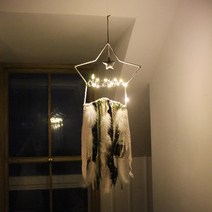 자이언트 70cm 스타 드림캐쳐 LED 무드등, 스타드림