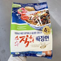 풀무원 직화짜장면 4인 1320g x 1개, 종이박스포장