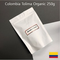 fenderman Coffee LAB (펜더맨커피랩) / Colombia Tolima Organic ( 프리미엄 유기농커피 ), 1kg, 에스프레소