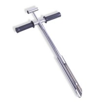 토양 시료 채취기 땅 드릴 추출기 샘플러 스테인레스, 1m 직경38mm