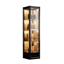 가방 진열장 명품 조명 쇼케이스 유리진열장 레고, 4층-40x높이160cm+조명
