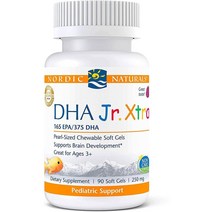 노르딕내추럴스 DHA 주니어 엑스트라 미니 츄어블 오메가3 636mg 90정 Nordic Naturals Pro DHA Jr. Xtra, 2개