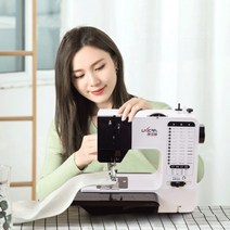 초보 가정용 재봉틀 전동 소형 리폼 미싱 오버로크 오버록 오바로크 제봉기 유레카738A, 기본세트+확장대