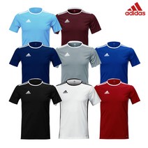 아디다스(ADIDAS) 엔트라다 18 반팔 티셔츠 트레이닝 저지 남여공용 헬스 러닝 운동복 상의