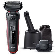 [Amazon.co.jp 한정] 브라운 시리즈 5 51-R7200cc-V 전기 면도기 세정기 부착 모델 키와졸 리트리머 방수 설계