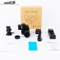 단망경 NVG10 헬멧 나이트 비전 고글 단안 녹색 1920x1, Standard