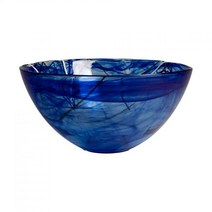 북유럽 코스타보다 Kosta Boda 콘트라스트 볼 보울 그릇 350 mm Blue
