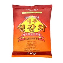 대추생강차 자판기용 1000g 사무실 탕비실 비치용 대호 대용량 전통차, 1개, 1kg