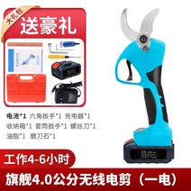 매실나무 가지치기 전지가위 Taonong 가지 치기 과일 가지 감나무 가지치기 전동가위, 플래그십 4.0 cm 라디오 가위전동 1개 46시