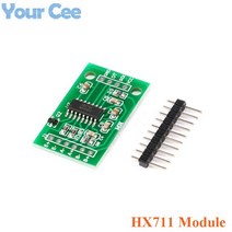 아날로그 차압계 로드셀 저항막 압력 센서 모듈 유연한 힘 감지 아날로그 FSR402 arduino용 4mm 5mm 7mm 1, 09 HX711
