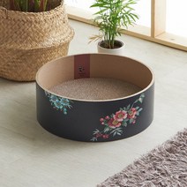 힐링타임 화묘 원형 스크래쳐 (기본사이즈) NH-2147 평판형, 1개