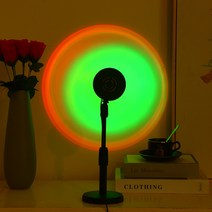 인공 태양 감성 선셋 석양 LED 프로젝션 조명 무드등인공태양 감성 선셋 석양 LED 프로젝션 조명 무드등 햇빛 햇볕 일광욕