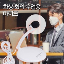 화상 수업 마이크 화상 회의용 마이크 줌 ZOOM 영상 컨퍼런스 콜 장비