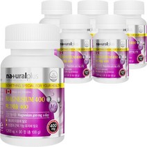 캐나다 마그네슘400 1200mg 90정, 6개