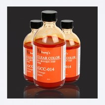 쿵스 GCC010 클리어 도료 80ml (선택), GCC-012 클리어컬러 옐로우