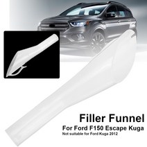 자동차 가솔린 오일 필러 깔때기 연료 연료 보급 도구 자동차 연료 필터 for ford escape for kuga 픽업 f150 for mondeo 2008, 단일옵션선택