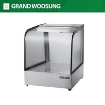 우성 온장고 W400 곡면 1단 폭350 GWHCTK04HAS1 업소용 온장쇼케이스