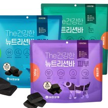 유한양행 더 건강한 강아지 뉴트리션바 관절 영양제 20g 10개, 눈 (23..06.07)