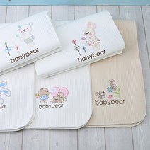 베이비베어 자수 미니 방수요, 다람쥐 자수