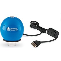 Learning Resources Zoomy 2.0 휴대용 디지털 현미경 컴퓨터 프로젝터 또는 인터랙티브 화이트보드 액세, 01 멀티컬러.