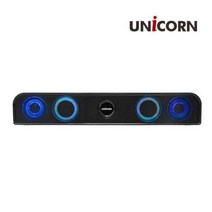 유니콘 무선 블루투스 LED 사운드바, SB-500BT
