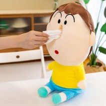 국내배송 맹구 콧물 티슈 케이스 인형 휴지케이스 39cm