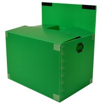 뉴프라테크 이사박스 고급벨크로 4호, 연두