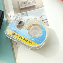 크리스탈 다용도테이프 디스펜서 CD1830 18mm x 30m 스카치테이프 다용도테이프 테이프디스펜서 프린텍 투명테이프