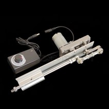 엑추에이터 직교로봇 액츄에이터 리니어모터 왕복 사이클 선형 액추에이터 DC 12V/24V 기어 조정 가능한 텔레스코픽 모터 DIY 속도 컨트롤러 스트로크 포함 3-15CM, [03] 120RPM, [02] 24V