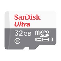 샌디스크 핸드폰SD카드 블랙박스 마이크로 메모리카드 QUNR-32GB, 32GB